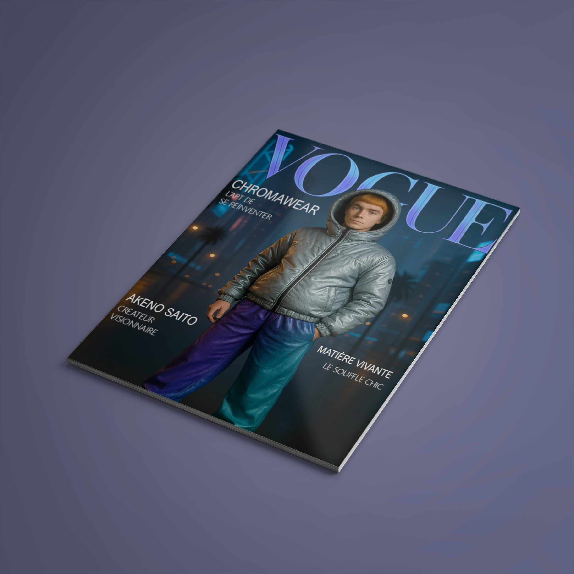 Cover magazine futuriste